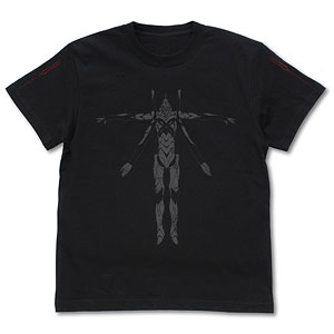 EVANGELION 使徒フラワーパターン Tシャツ ブラック Lサイズ EVANGELION 使徒フラワーパターン Tシャツ/BLACK-M（再販）[コスパ