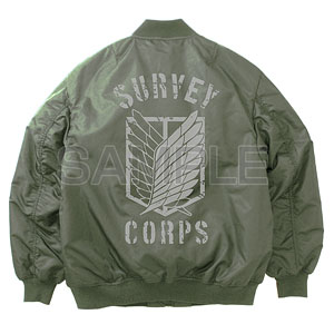 進撃の巨人 調査兵団 MA-1ジャケット Ver.2.0/MOSS-XL
