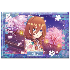 五等分の花嫁* ホログラム缶バッジ Ver.2 デザイン08(中野三玖/B