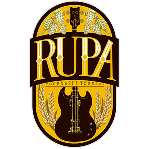 ガールズバンドクライ×HUB アンティークロゴステッカー ルパ