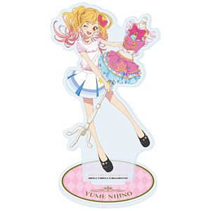 【50】アイカツスターズ　サイン入りステッカー&クリアファイルセット　ゆめ　ひめ 50】アイカツスターズ サイン入りステッカー&クリアファイルセット