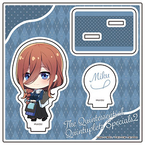 五等分の花嫁* ばるんこスタンドキーホルダー 中野三玖（再販）[ステラ