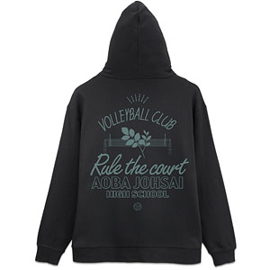 ハイキュー！！ 青葉城西高校バレーボール部 ジップパーカー Ver.2.0/BLACK-XXL