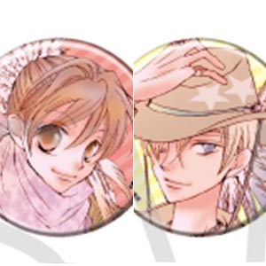 桜蘭高校ホスト部 グラフアート 缶バッジ BOX 未開封 グッズ-バッチ】桜蘭高校ホスト部 ホログラム缶バッジ(65mm)01/制服ver