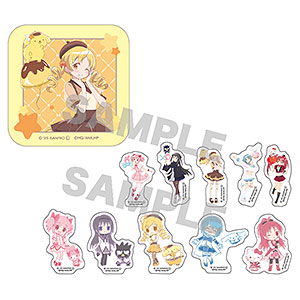 サンリオキャラクターズ×魔法少女まどか☆マギカ 缶入りフレークシール