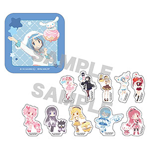 サンリオキャラクターズ×魔法少女まどか☆マギカ 缶入りフレークシール