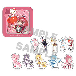 サンリオキャラクターズ×魔法少女まどか☆マギカ 缶入りフレークシール