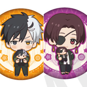 TVアニメ「桃源暗鬼」第2弾 ハート型缶バッジ M-ND (矢颪碇)[シンク