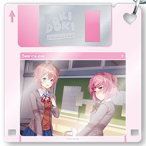 「ドキドキ文芸部！」 フロッピーディスク型キーホルダー [Balance]