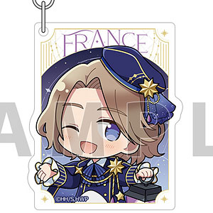 ヘタリア アクリルキーホルダー スノードーム イギリス 日本 オランダ ヘタリア World☆Stars]アクリルキーホルダー（イギリス／イースター