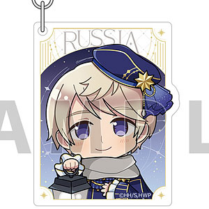 ヘタリア World☆Stars]アクリルキーホルダー(ロシア/星空コーデ