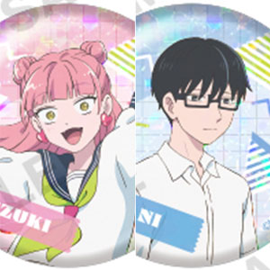 文豪ストレイドッグス　ホログラム缶バッジ C104 太宰治 30点 グッズ-バッチ】文豪ストレイドッグス ホログラム缶バッジセット(C104