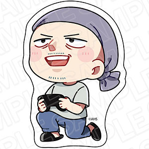 AHSキャラクターズ ダイカットステッカー タオルの人 ミニキャラ ver.