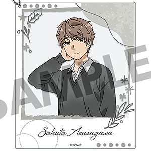 青春ブタ野郎はサンタクロースの夢を見ない ポラロイド風アクリルキーホルダー 梓川咲太