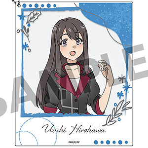 青春ブタ野郎はサンタクロースの夢を見ない ポラロイド風アクリルキーホルダー 広川卯月