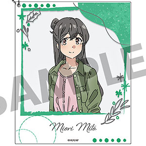 青春ブタ野郎はサンタクロースの夢を見ない ポラロイド風アクリルキーホルダー 美東美織