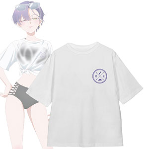 帝乃三姉妹は案外、チョロい。 描き下ろし 帝乃一輝 ビーチデートver. 着用BIGシルエットTシャツ ユニセックス XL