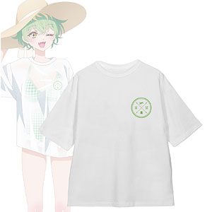 帝乃三姉妹は案外、チョロい。 描き下ろし 帝乃三和 ビーチデートver. 着用BIGシルエットTシャツ ユニセックス S