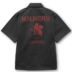 【激レア絶版品】コスパ★EVANGELIONボーリングシャツ/M～L 激レア絶版品】コスパ☆EVANGELIONボーリングシャツ/M～L