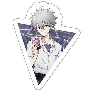 EVANGELION 描き下ろし 渚カヲル ミニステッカーセット 制服Ver.