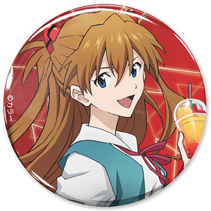 EVANGELION 描き下ろし 碇シンジ 65mm缶バッジ 制服Ver.[コスパ]《02