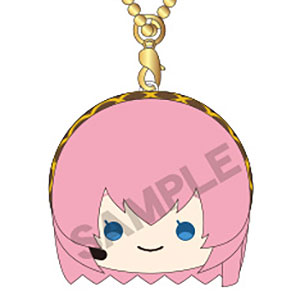 初音ミク ぺたふれキーホルダー 巡音ルカ はんなりフェイス