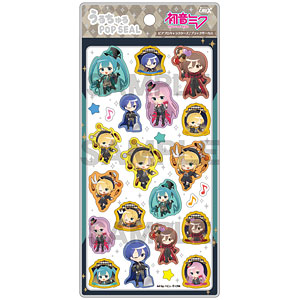 初音ミク うるちゅるPOP SEAL ブラックサーカス