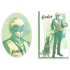 逆転裁判 動物シリーズ 缶バッジブロマイドセット 綾里真宵[KUMAGUZI