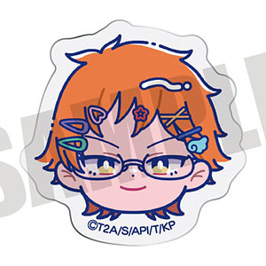 「KING OF PRISM -Your Endless Call- み～んなきらめけ！プリズム☆ツアーズ！」 お顔クリップ にゅ～とろ D 十王院カケル