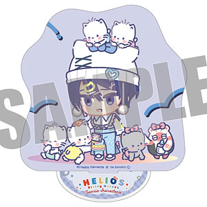 エリオスライジングヒーローズ×サンリオ アクリルスタンド 5.如月レン×ニャニィニュニェニョン なかよしポップコーデver.