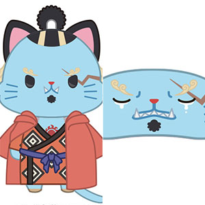 ONE PIECE withCATアイマスク付きぬいぐるみキーホルダー ジンベエ