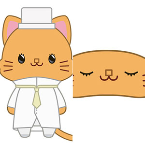 ONE PIECE withCATアイマスク付きぬいぐるみキーホルダー カク