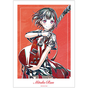 BanG Dream！ 美竹蘭 Ani-Art 第6弾 A3マット加工ポスター