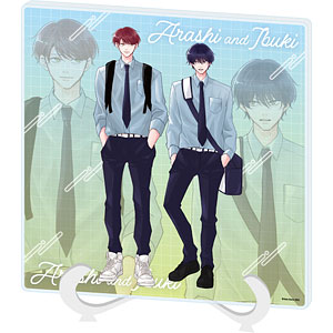 アクリルアートボード「あらしといぶき」01/嵐士＆伊吹A(描き下ろしイラスト)