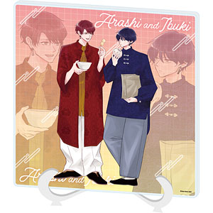 アクリルアートボード「あらしといぶき」03/嵐士＆伊吹C(描き下ろしイラスト)