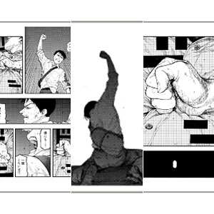 REPLICA GENGA 3枚セット「亜人」03/永井圭＆海斗(公式イラスト)