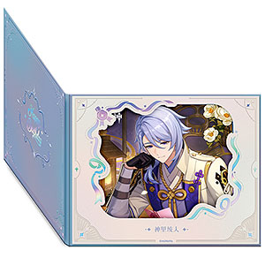 原神「命定の日」 キャラめくり式花窓風色紙 アルハイゼン(2025