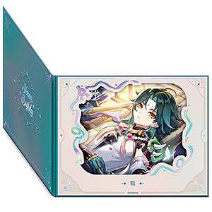 原神「命定の日」 キャラめくり式花窓風色紙 アルハイゼン(2025