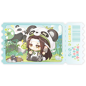 アニメ 「魔道祖師」 BABY PANDAVer. タケノコ掘り チケット風アクリル