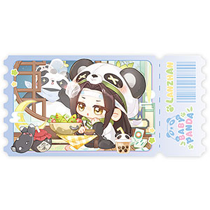 アニメ 「魔道祖師」 BABY PANDAVer. タケノコ掘り チケット風アクリル