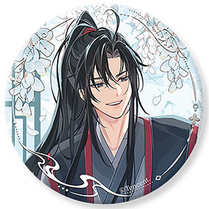 アニメ「魔道祖師」 花間律Ver. 缶バッジ 魏無羨＆藍忘機[QINGCANG