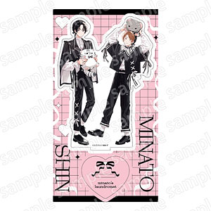 アクリルスタンド 平野と鍵浦 BLACK＆PINK ver.[KADOKAWA]《在庫切れ》