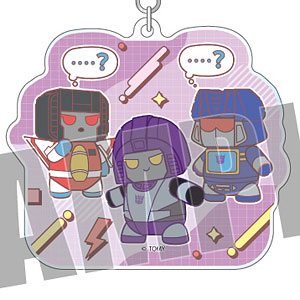 【限定販売】もちぼっつ トランスフォーマー アクリルキーホルダー リジェ デストロンカラー Ver. (ポーズ)