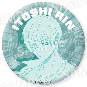 ブルーロック Wake Up & Get Ready 缶バッジ 糸師凛 ブルーロック Wake Up ＆ Get Ready 線画缶バッジ 糸師凛[カルチュア