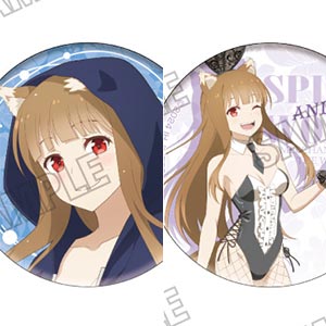 狼と香辛料 MERCHANT MEETS THE WISE WOLF」 描き下ろし缶バッジ