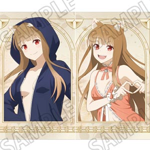 「狼と香辛料 MERCHANT MEETS THE WISE WOLF」 描き下ろしクリアファイルセット A