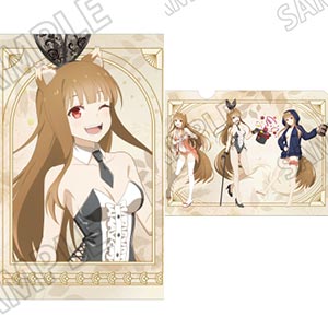 「狼と香辛料 MERCHANT MEETS THE WISE WOLF」 描き下ろしクリアファイルセット B