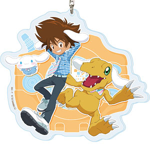 デカアクリルキーホルダー「デジモンアドベンチャー×サンリオ