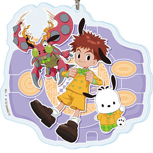 デカアクリルキーホルダー デジモンアドベンチャー×サンリオ