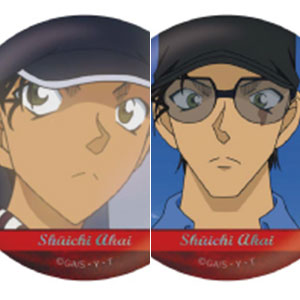 名探偵コナン 場面写トレーディングホログラム缶バッジ 工藤新一